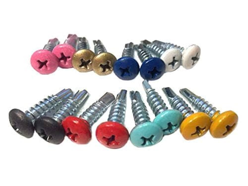 Amazon.co.jp: Lockoffブランドマルチカラーself-tapping